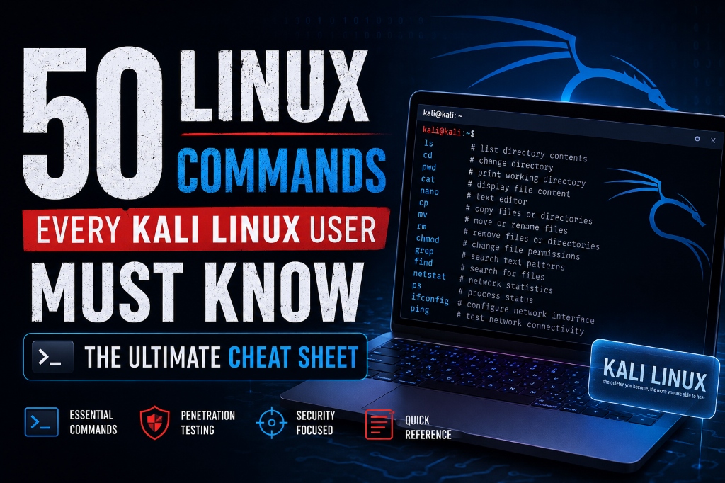 50 Linux Commands Every Kali Linux User Must Know: The Ultimate Cheat Sheet