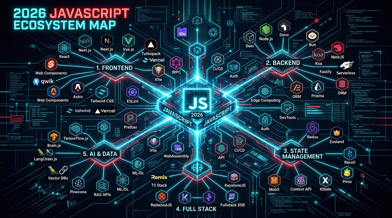 JavaScript Ecosystem Map