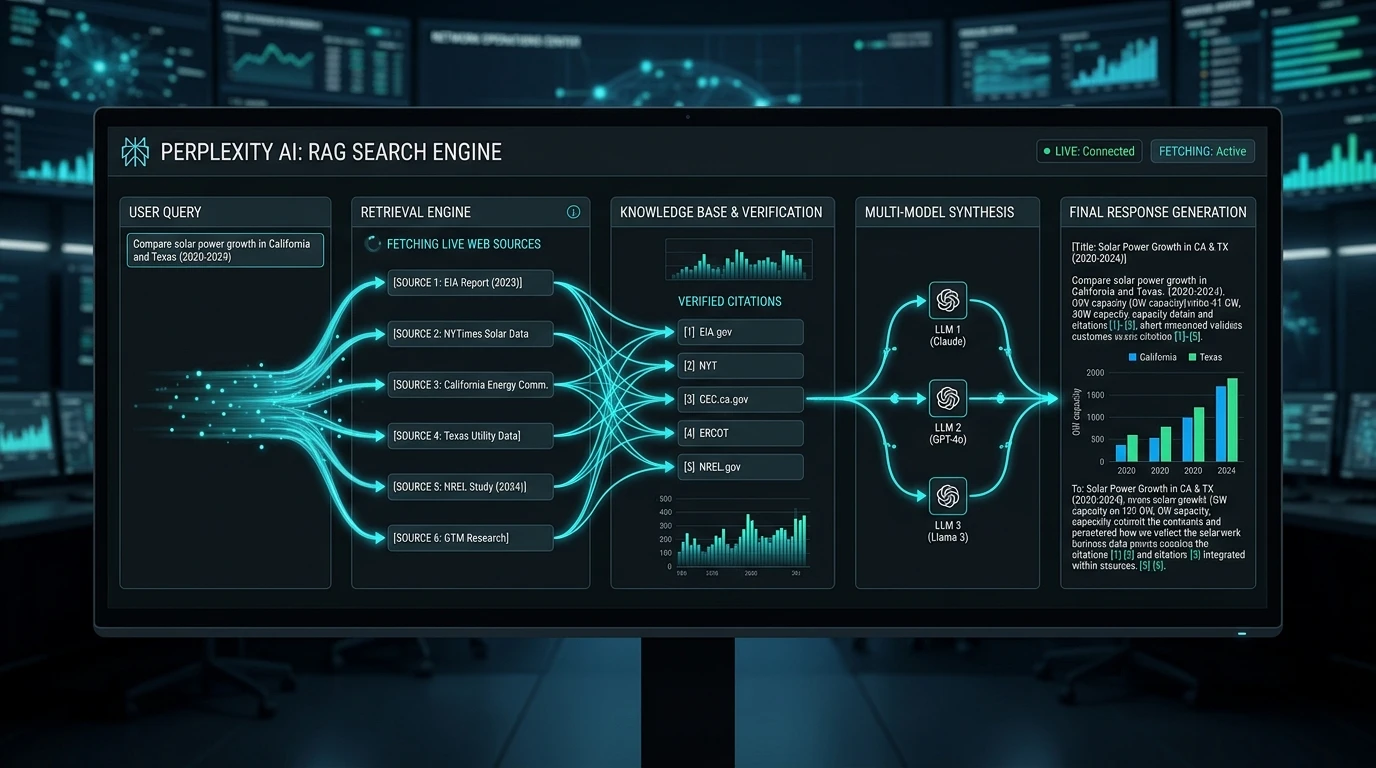 Perplexity RAG Search Architecture