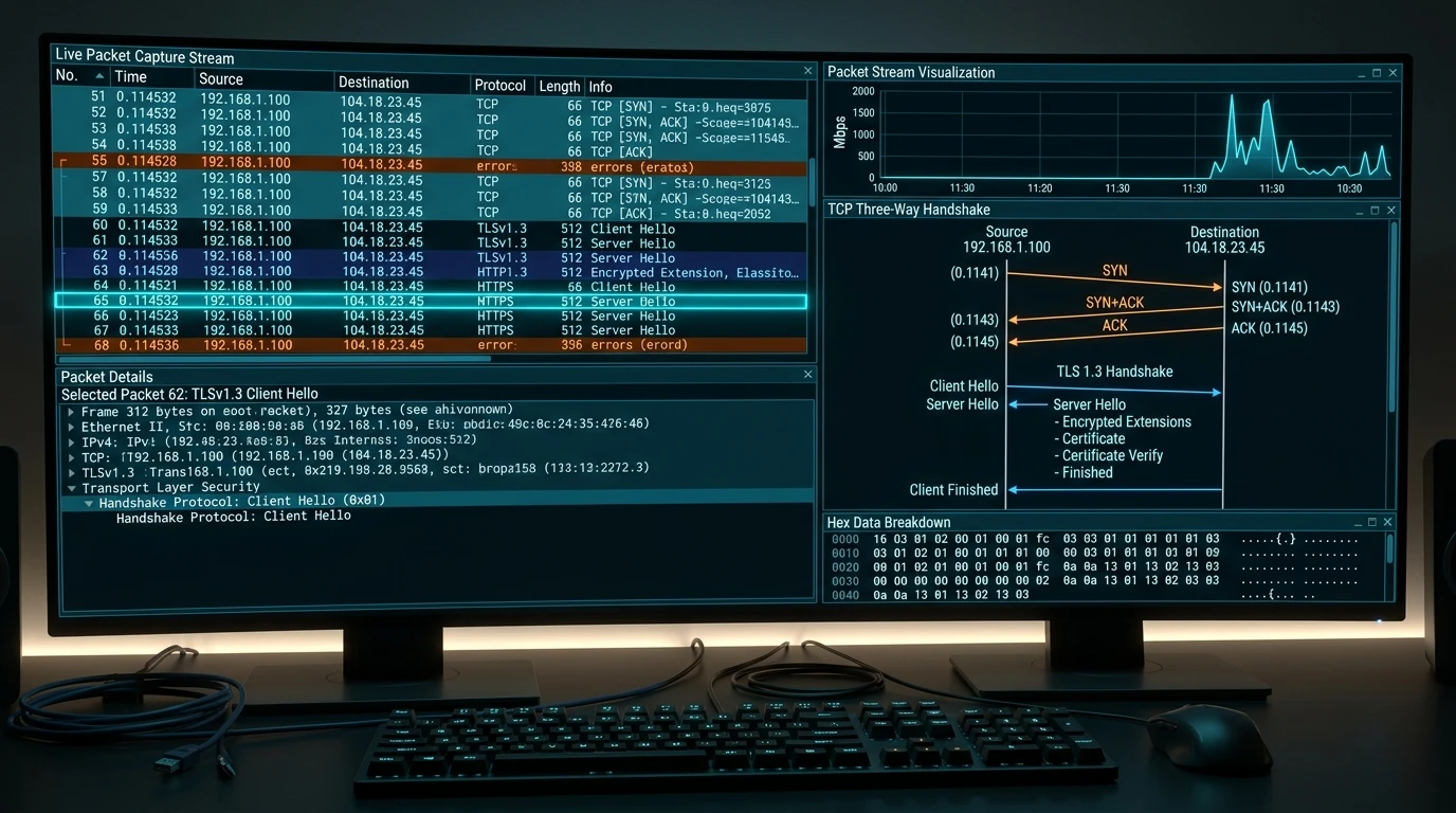 Wireshark Packet Analysis Pipeline